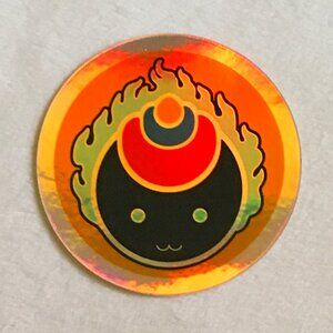 5/$25 Retro 'Momo the Creature' Black Version Shiny Sticker